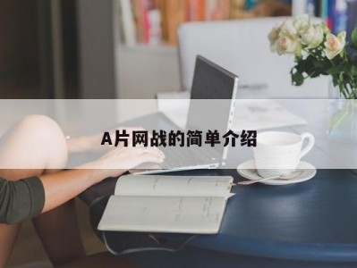 A片网战的简单介绍