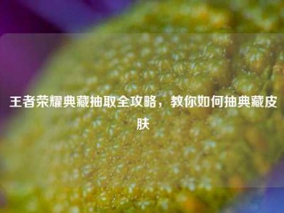 王者荣耀典藏抽取全攻略，教你如何抽典藏皮肤