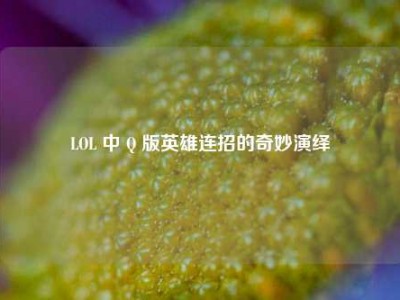 LOL 中 Q 版英雄连招的奇妙演绎