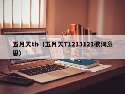 五月天tb（五月天T1213121歌词意思）