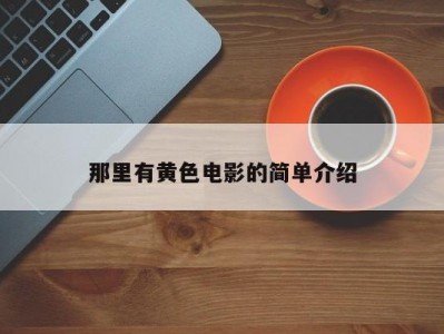 那里有黄色电影的简单介绍